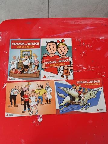 Suske en Wiske 4 postkaarten als set Nieuw! beschikbaar voor biedingen
