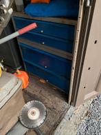 Garage stalen werkbank gereedschapsbank, Doe-het-zelf en Bouw, Werkbanken, Ophalen, Zo goed als nieuw