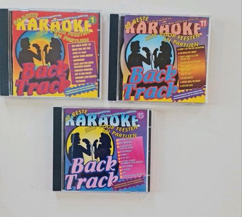 Cd's backtrack : de beste karaoke hits voor feesten en ..., Cd's en Dvd's, Cd's | Pop, Zo goed als nieuw, Ophalen of Verzenden
