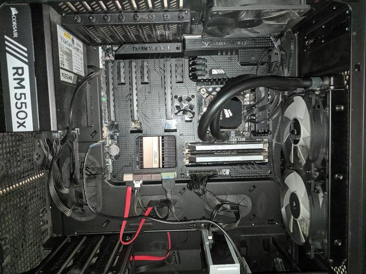 moederbord ASUS Sabertooth Z87, i7-4770k, 16ram,voeding, aio, Computers en Software, Moederborden, Gebruikt, Intel, DDR3, Ophalen