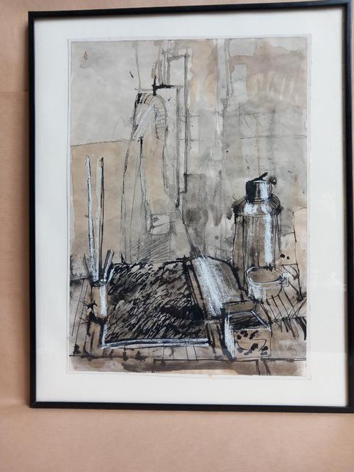 Dirk Claesen (tekening), Antiek en Kunst, Kunst | Tekeningen en Fotografie, Ophalen
