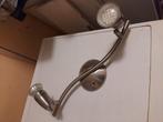 plafondlamp met 2 verstelbare spots, Huis en Inrichting, Ophalen of Verzenden, Gebruikt