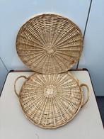 Ronde rieten broodmand, Ophalen, Mand, Rond, Zo goed als nieuw