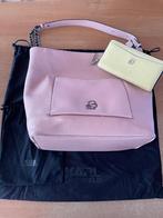 Handtas van Karl Lagerfeld met portemonnee, Handtassen en Accessoires, Tassen | Damestassen, Ophalen, Gebruikt, Roze, Handtas