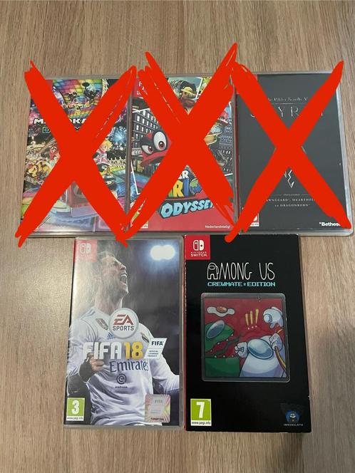 Switch games!, Games en Spelcomputers, Games | Nintendo Switch, Zo goed als nieuw, Avontuur en Actie, 3 spelers of meer, Vanaf 3 jaar