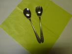 Salade set van waspoeder Tide, Huis en Inrichting, Ophalen of Verzenden, Zo goed als nieuw, Los bestek, Inox of Chroom
