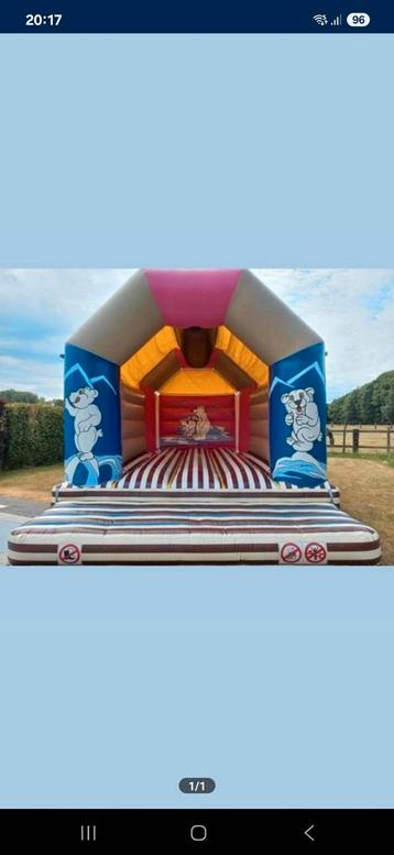 springkasteel te koop, Hobby en Vrije tijd, Ophalen, Zo goed als nieuw