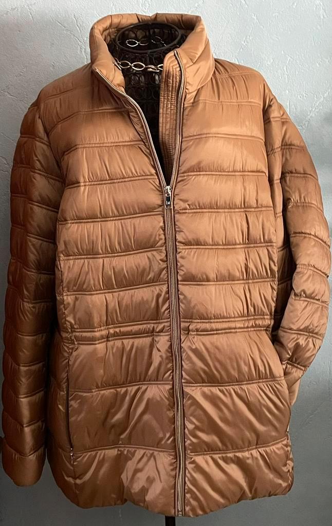 Mayerline 50 Knappe goudkleurige jas Nieuw, Kleding | Dames, Grote Maten, Nieuw, Jas of Mantel, Overige kleuren, Ophalen of Verzenden