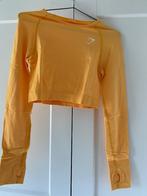 Sporttop Gymshark, Kleding | Dames, Maat 38/40 (M), Geel, Ophalen of Verzenden, Gedragen