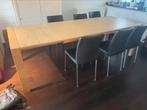Verlengbare eettafel (zeer goede staat), Huis en Inrichting, Tafels | Eettafels, Ophalen of Verzenden, Zo goed als nieuw
