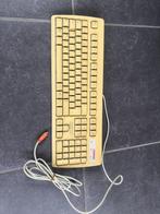 Gratis : Azerty toetsenbord met ronde fiche, Ophalen, Azerty, Gebruikt, Bedraad
