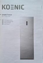 Koenic diepvries no frost, Elektronische apparatuur, Vriezers en Diepvrieskisten, Ophalen, Zo goed als nieuw