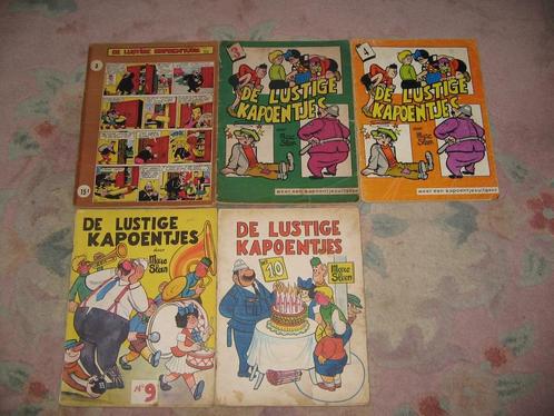 De luistige kapoentjes nrs 2-3-4-9-10, Boeken, Stripverhalen, Gelezen, Meerdere stripboeken, Ophalen of Verzenden