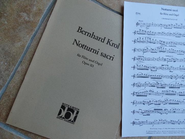 Bladmuziek fluit en piano/orgel 3 mooie boeken, Musique & Instruments, Partitions, Comme neuf, Autres genres, Classique, Piano