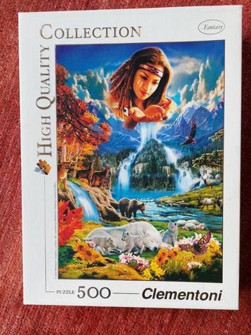 Puzzel 500 st - Clementoni - Four seasons beschikbaar voor biedingen