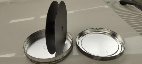 dozen (zilver grijs metaal kleur) voor 16mm film, Audio, Tv en Foto, Filmrollen, 16mm film, Ophalen