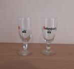 2 glazen van het biermerk Rodenbach (zwart en wit), Verzamelen, Biermerken, Ophalen of Verzenden, Gebruikt
