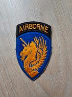 Patch de la 13e division aéroportée américaine de la Seconde, Enlèvement ou Envoi