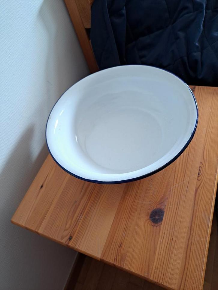 Emaille waskom, Antiek en Kunst, Antiek | Email, Ophalen