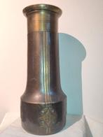 Carl Deffner Esslingen - enorme koperen Jugendstil vaas, Antiek en Kunst, Ophalen of Verzenden