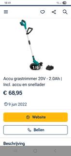 Accu grastrimmer Vonroc, Ophalen, Zo goed als nieuw