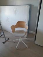 Fjallberget bureaustoel ikea, Ophalen, Wit, Zo goed als nieuw, Bureaustoel