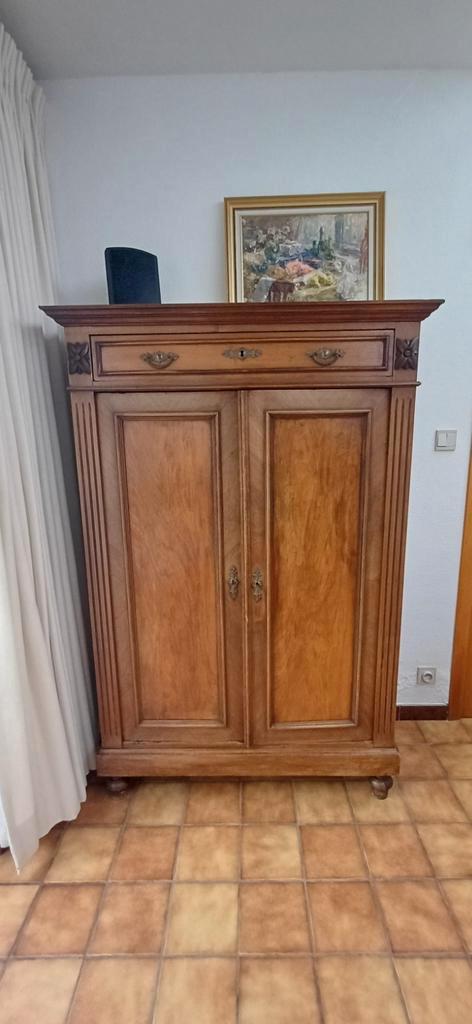 Massief kersenhouten kast – zeer goede staat, Antiek en Kunst, Antiek | Meubels | Kasten, Ophalen