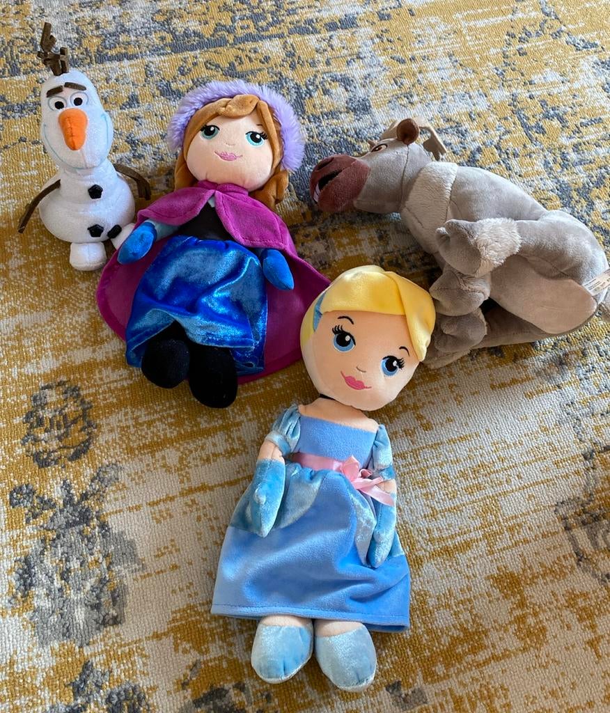 Disney knuffels, Kinderen en Baby's, Ophalen, Zo goed als nieuw