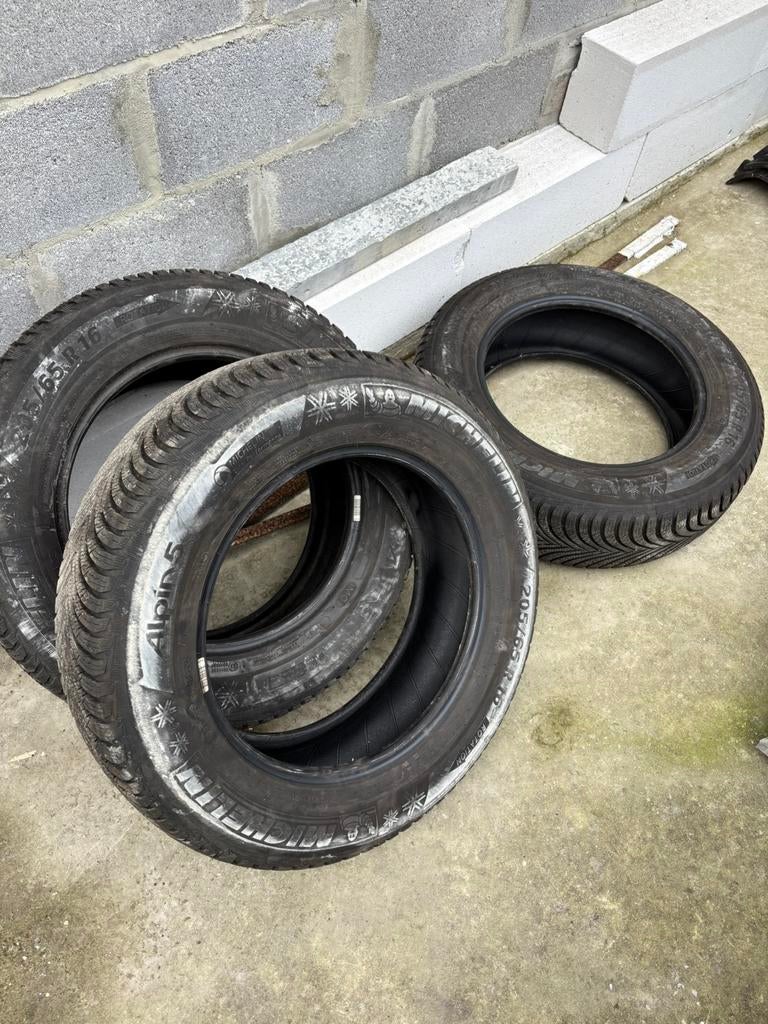 3 Pneus Michelin Alpin 5 comme neuf, Enlèvement, Comme neuf