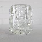 Vintage brutalist waxinelichthouder Sklo Union Rudolfova, Enlèvement ou Envoi