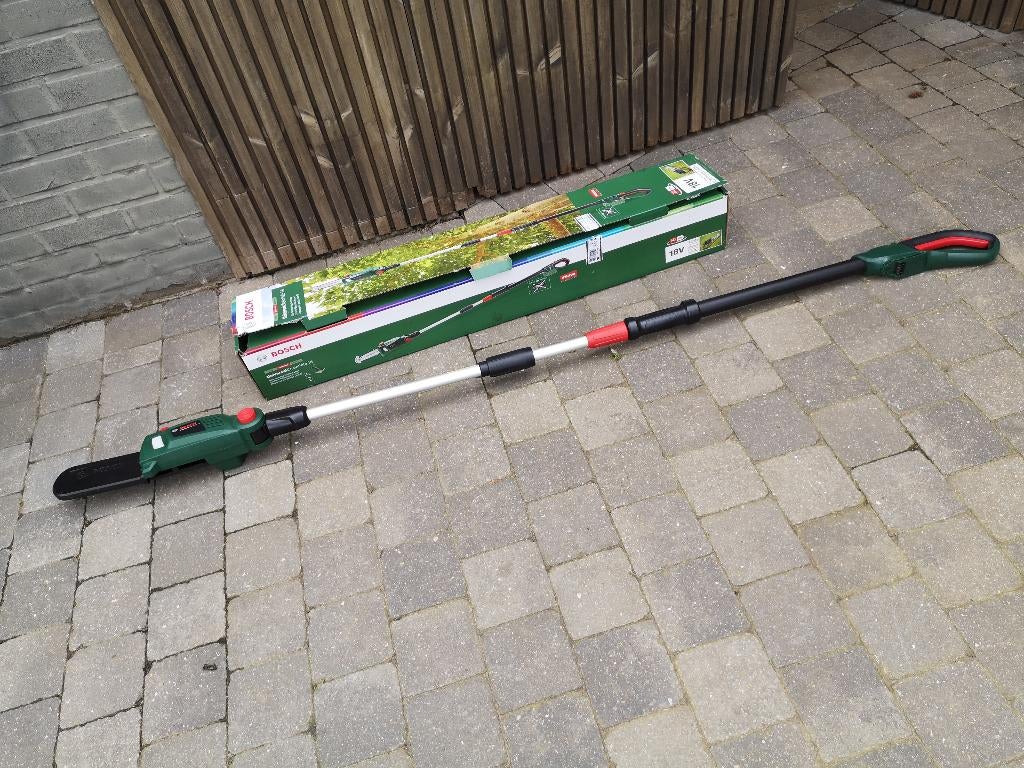 Bosch   kettingzaag 18v accu, Ophalen of Verzenden, Zo goed als nieuw, Overige soorten, BOSCH