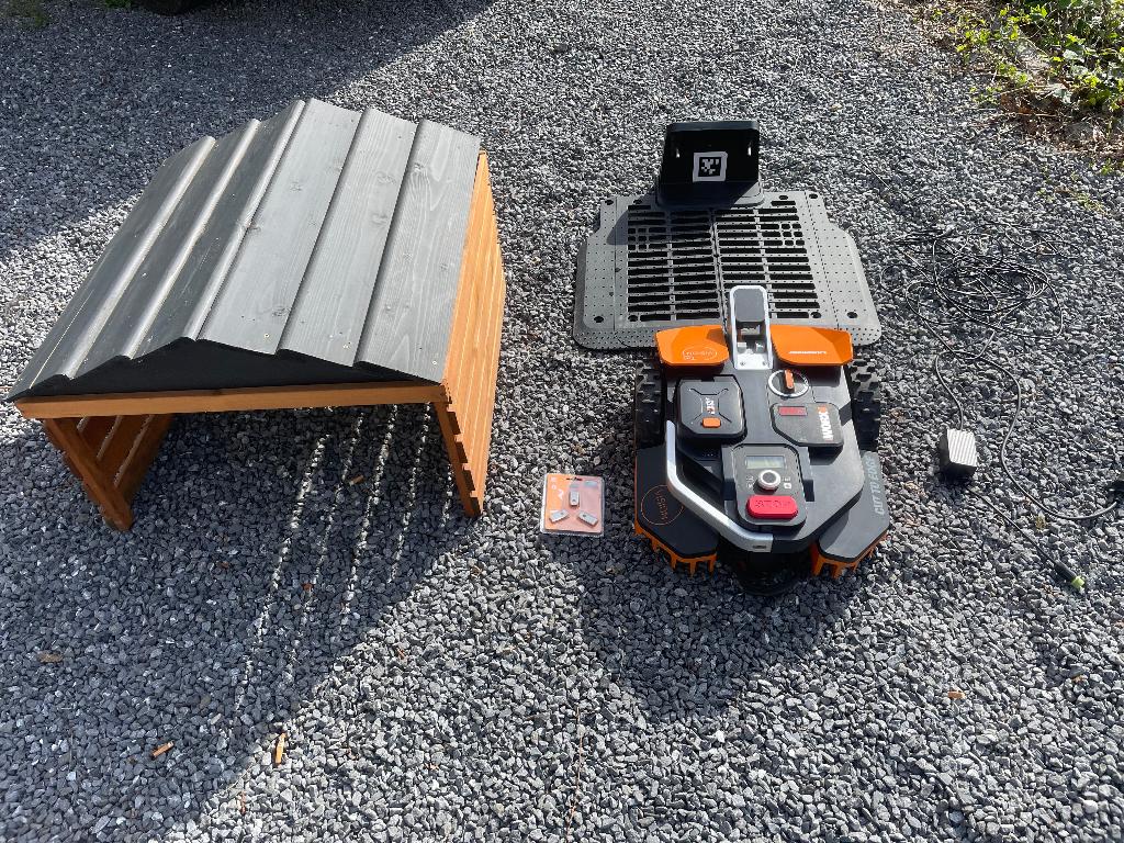 Tondeuse Robot Worx Landroid Vision M600 comme neuve, Tuin en Terras, Robotmaaiers, Zo goed als nieuw, 20 tot 25 cm, Met regensensor