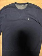 Donkeblauwe ralph lauren sweater te koop maat m, Verzenden, Zo goed als nieuw, Maat 48/50 (M)