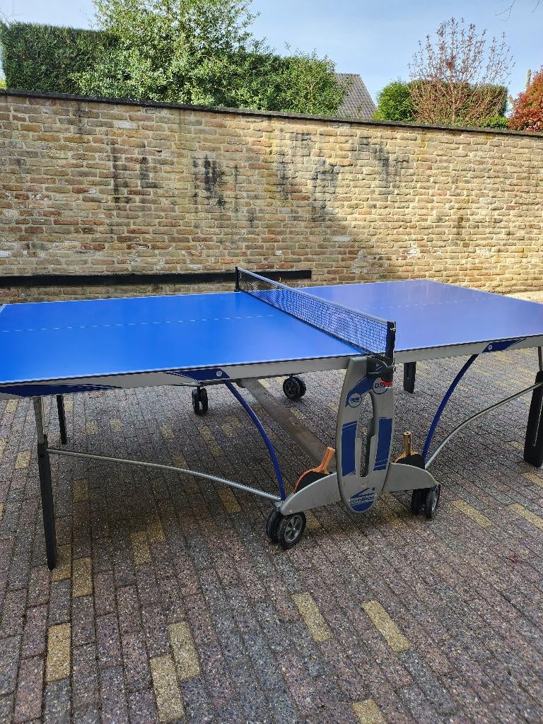 Pingpongtafel professioneel, Enlèvement, Comme neuf, Table d'extérieur, Format de concours