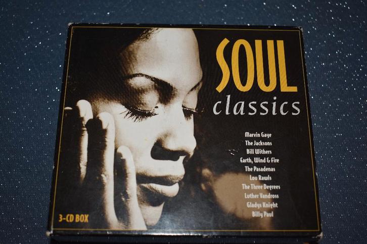 Coffret CD en 3 parties : Soul Classics, CD & DVD, CD | R&B & Soul, Comme neuf, Soul, Nu Soul ou Neo Soul, 1960 à 1980, Enlèvement ou Envoi