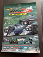 affiche 1000 KM Spa circuit Francorchamps 2004 Audi, Collections, Enlèvement ou Envoi, Voitures