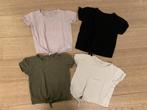 4 t-shirtjes - 134/140, Enfants & Bébés, Vêtements enfant | Taille 134, Enlèvement, Zeeman, Fille, Chemise ou À manches longues