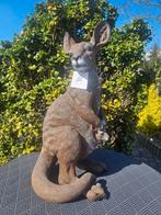 Polyester kangeroo beeld, Tuin en Terras, Ophalen, Nieuw, Kunststof, Dierenbeeld