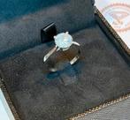 Witgouden ring met diamant van 2.10ct met certificaat nieuw!, Nieuw, Ophalen of Verzenden, 17 tot 18, Met edelsteen
