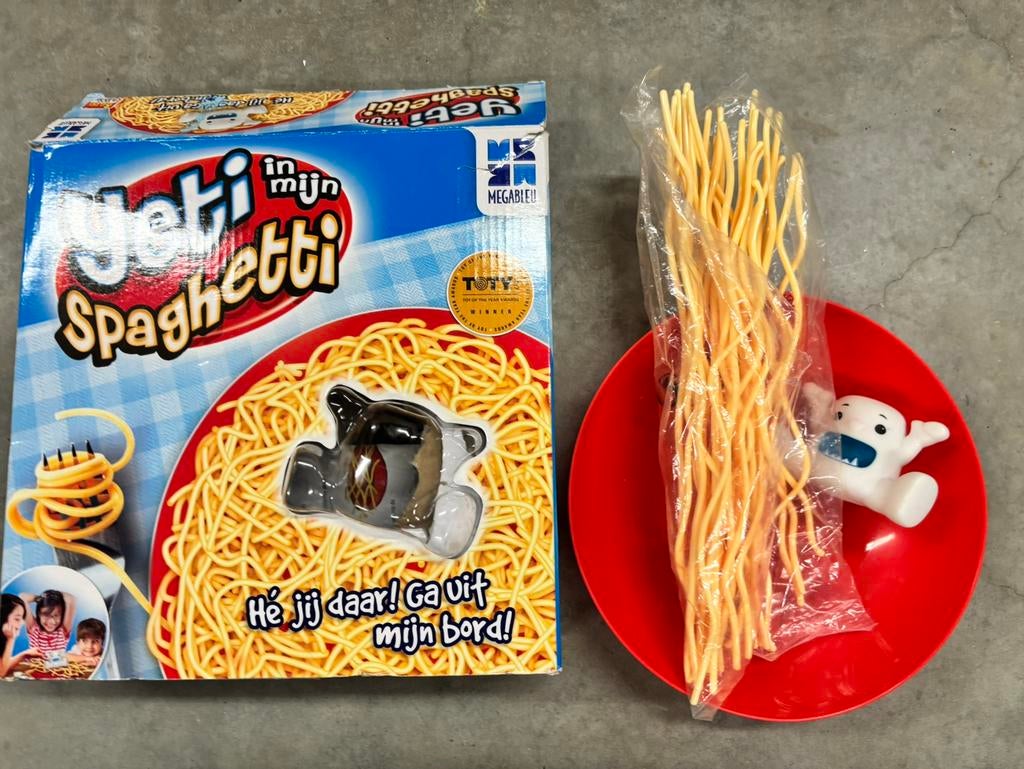 Yeti Spaghetti, Ophalen, Zo goed als nieuw
