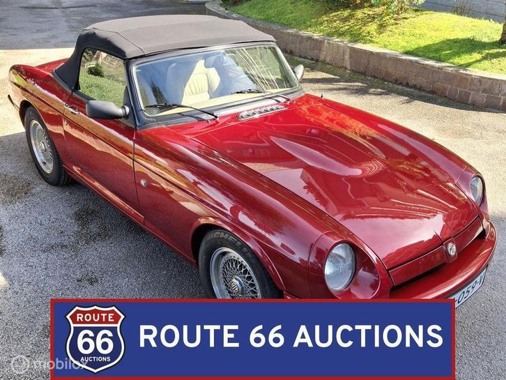 MG RV8 | 1994 | Route 66 Auctions, Auto's, Oldtimers, Bedrijf, Te koop, MG, Benzine, Overige carrosserie, Handgeschakeld, Zwart