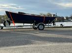 BOOT 4,20 m MET TRAILER RIBA EN MOTOR MERCURY HB – VAARKLAAR, Watersport en Boten, Motorboten en Motorjachten, Ophalen, Zo goed als nieuw