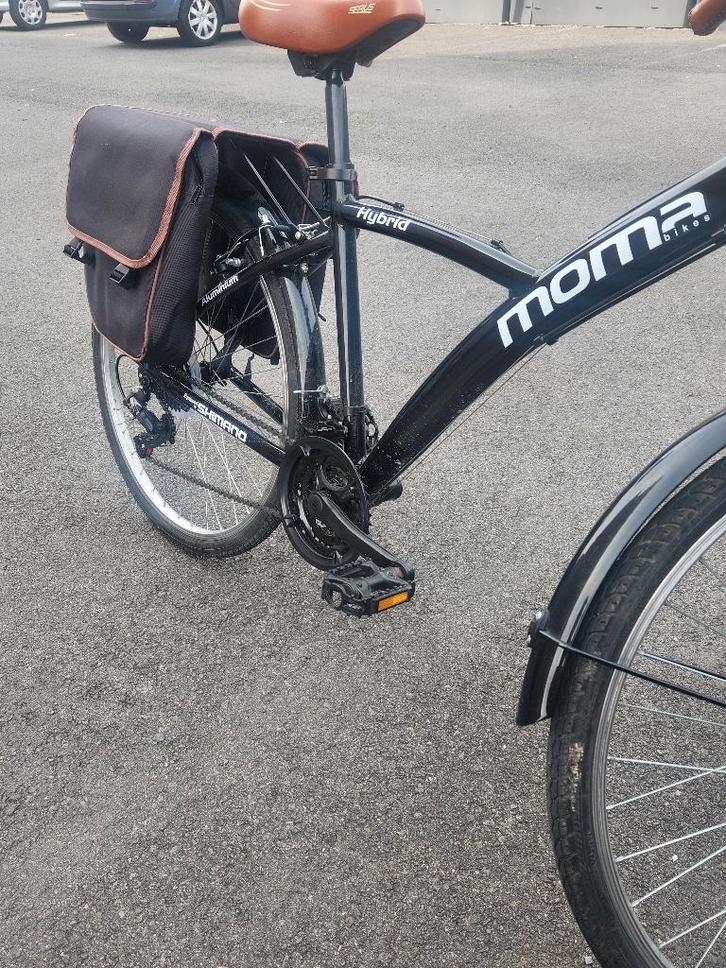 Momabike fiets, Fietsen en Brommers, Fietsen | Dames | Damesfietsen, Zo goed als nieuw, Overige merken, Versnellingen, 56 cm of meer