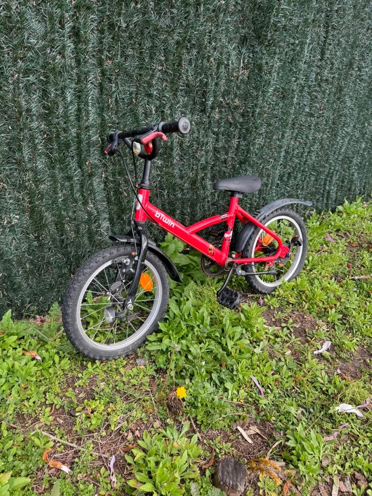 vélo pour enfants btwin 14 pouces en parfait état, Vélos & Vélomoteurs, Enlèvement, Comme neuf, Moins de 16 pouces