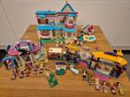 Lego Friends - huis, kapper, sportschool - samengestelde set, Enlèvement, Comme neuf, Ensemble complet, Lego