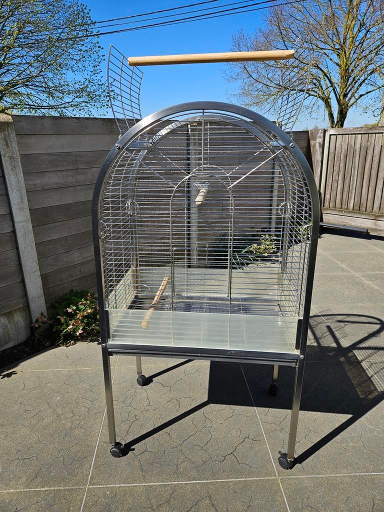 Cage à perroquets en acier inoxydable, Enlèvement