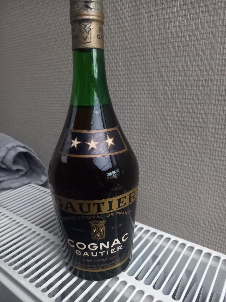 Cognac Gautier, Ophalen of Verzenden, Nieuw, Overige typen, Vol