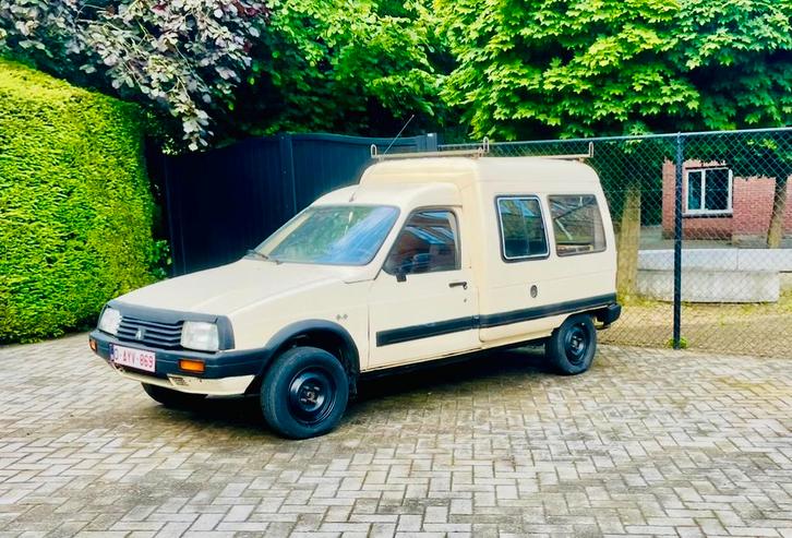 Citroën C15, Auto's, Citroën, Particulier, Overige modellen, Benzine, Break, Handgeschakeld, Beige, Grijs, Kunstmatig leder, Ophalen