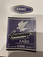 Louwaege’s Faro tafelbier fles etiket bier, Enlèvement ou Envoi, Comme neuf