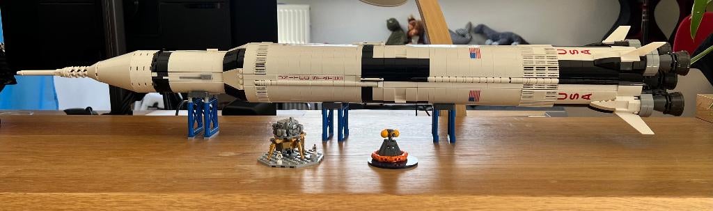 Lego Nasa Apollo Saturn V 92176, Ophalen, Inclusief doos, Lego